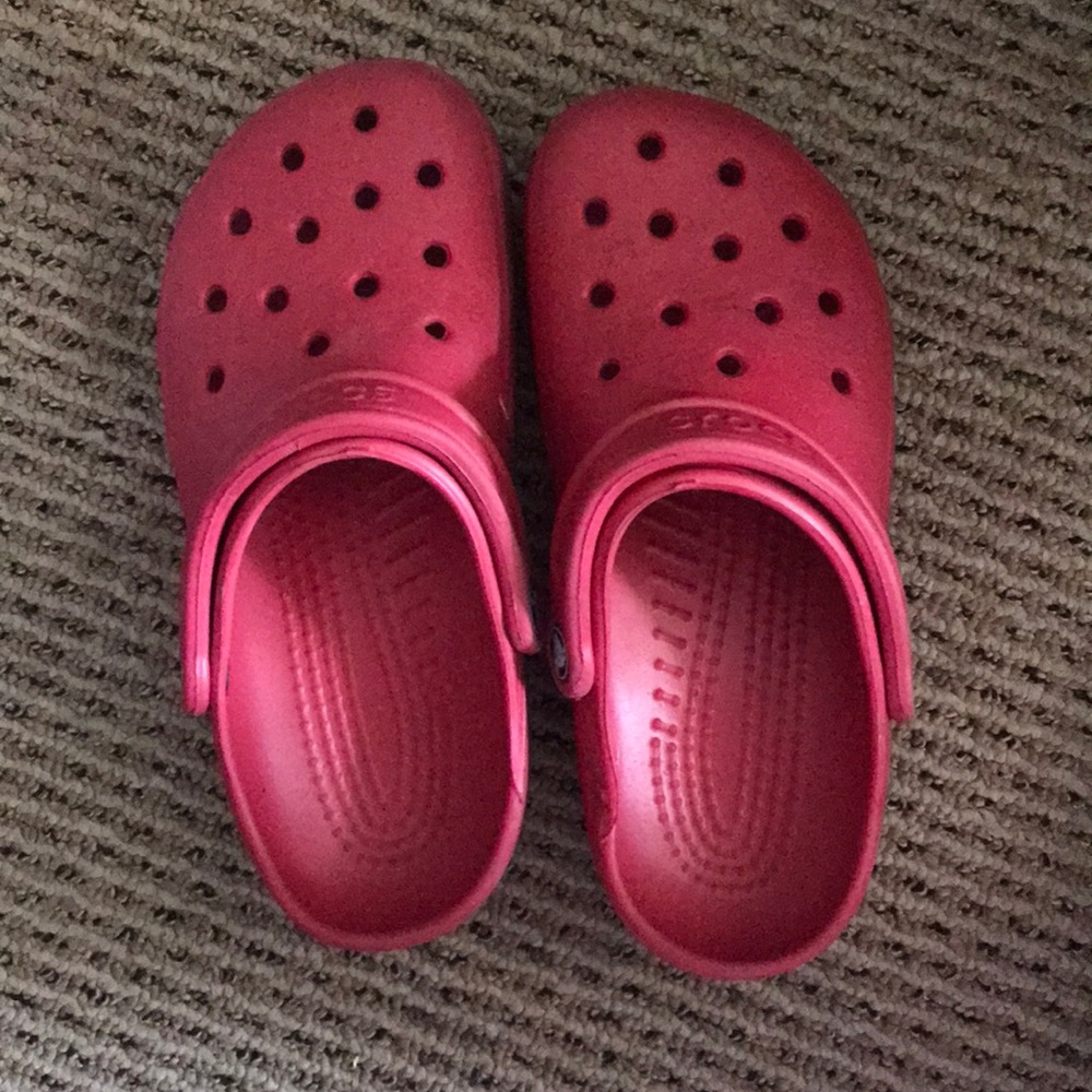 Red Crocs!